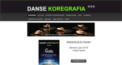 Desktop Screenshot of dansekoregrafia.com